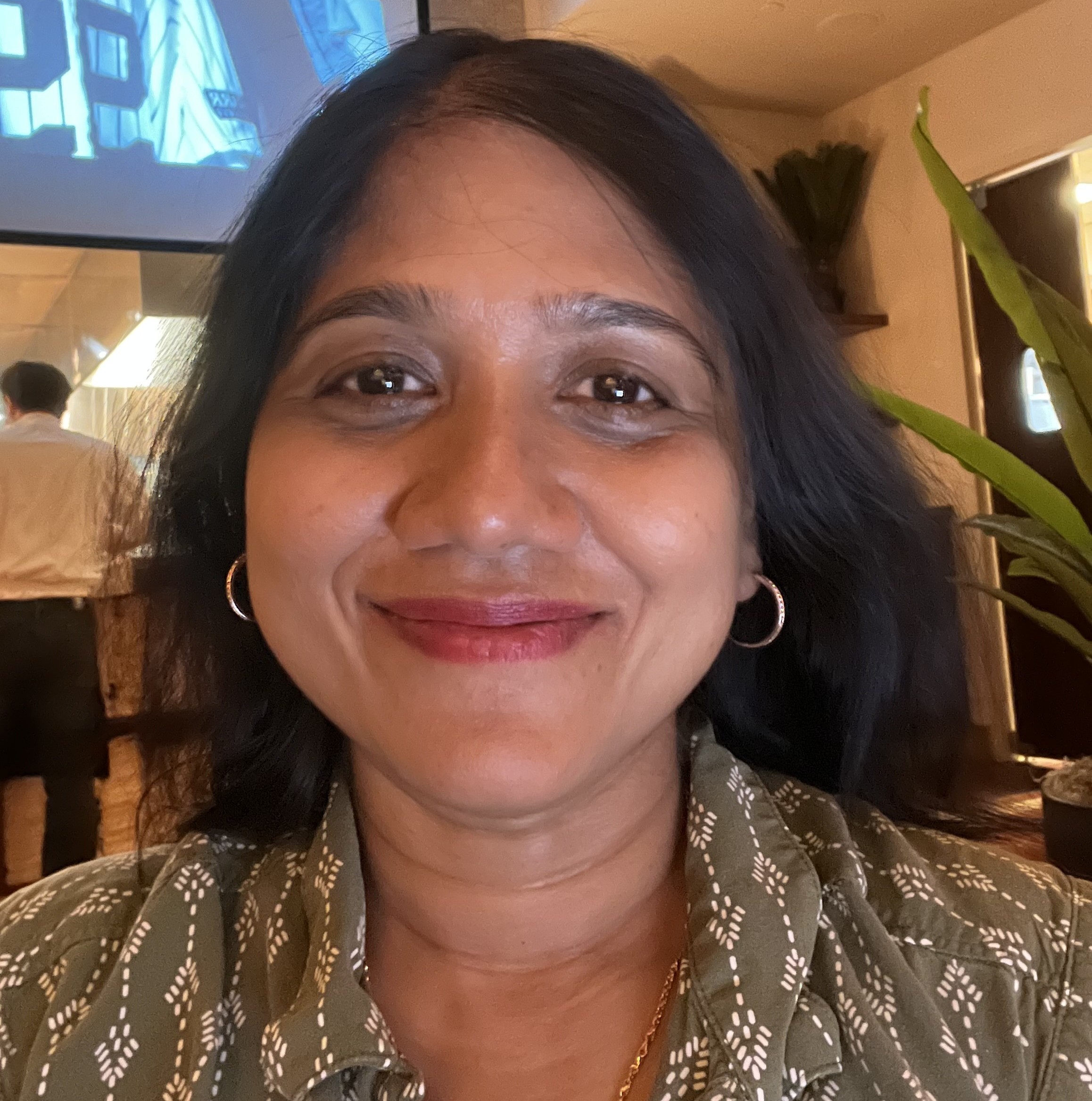 Unaltered original portrait of Mou Rakshit, community founder